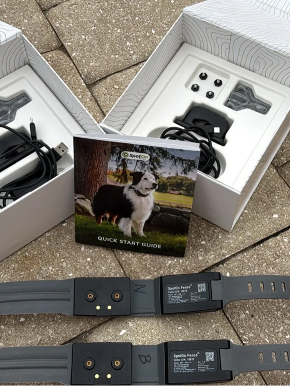GPS Fence Dog Collar - Gray